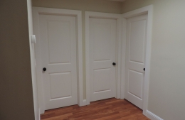 Dave Mason doors & old trim before