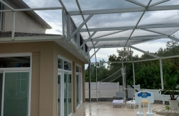 Back porch enclosure after